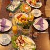 Frühstück im Cafe Toscana im Gartencenter